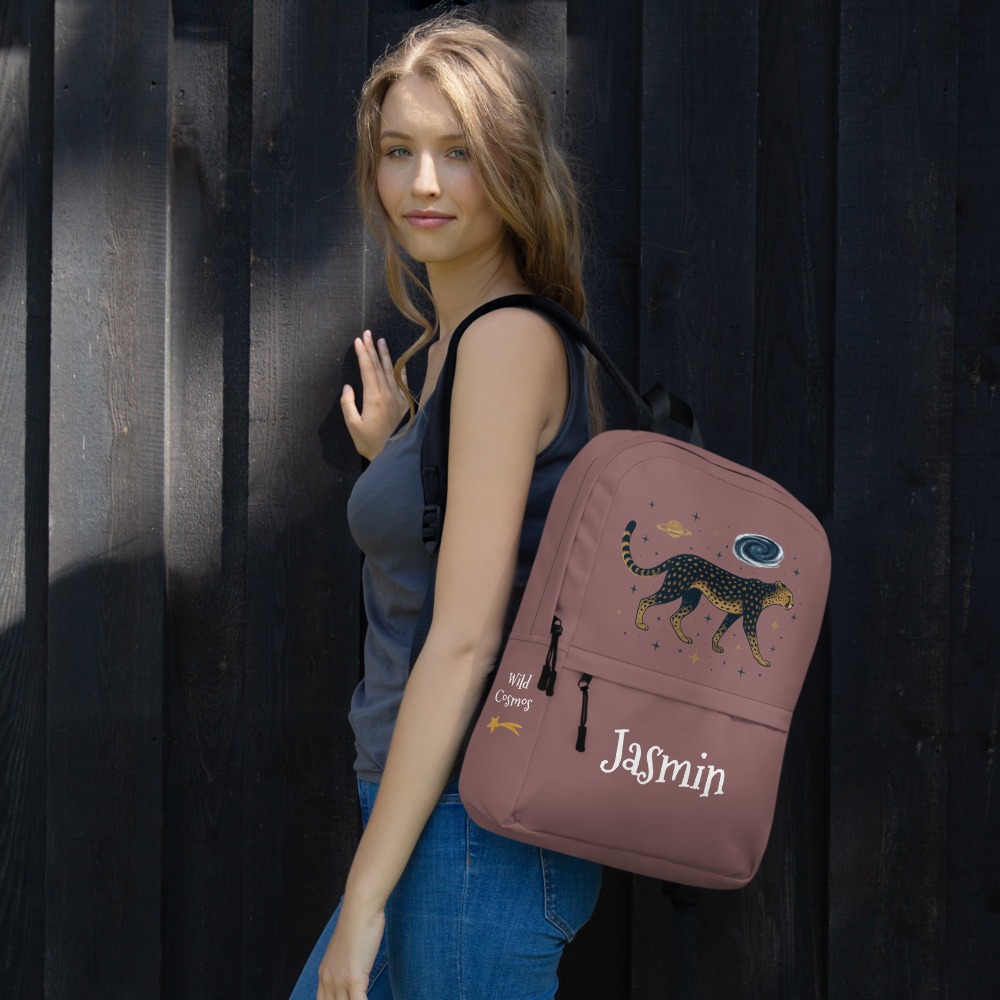 Nature's Athenaeum Personalized Wild Cosmos Backpack - Fully Customizable to fit you.